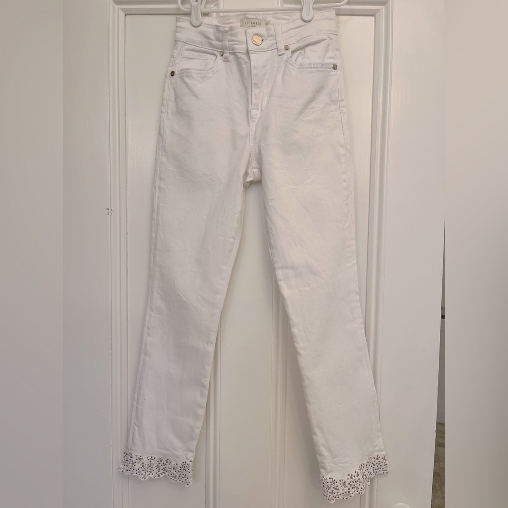 Ted Baker London White Jeans